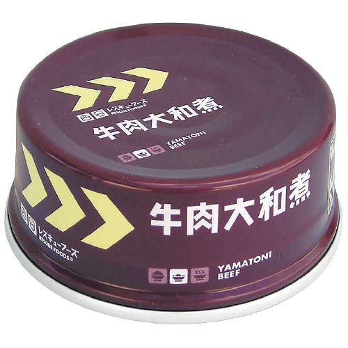 ホリカフーズ b_非常用食料品 牛肉大和煮 24缶