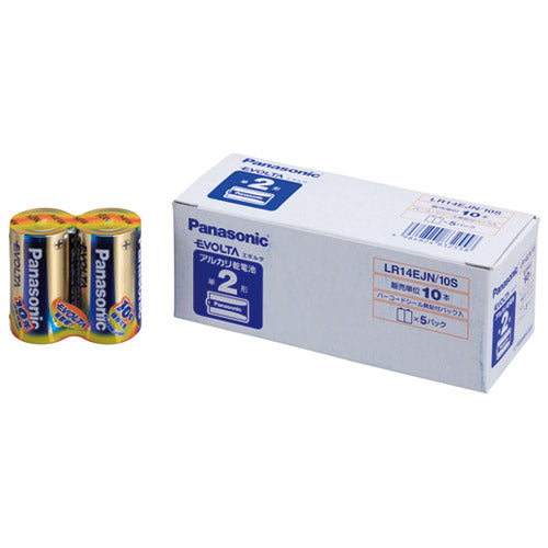 Panasonic b_エボルタ乾電池 単２ LR14EJN10S 10個 LR14EJN/10S