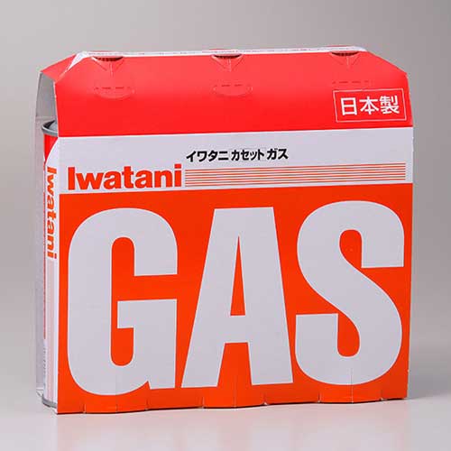 岩谷産業 b_岩谷カセットガス 250g 3本組 CB-250-OR