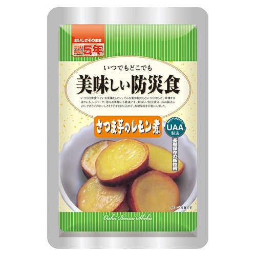 Alpha Foods *b_ Delizioso cibo per prevenire le catastrofi Stufato di patate dolci al limone 50 buste