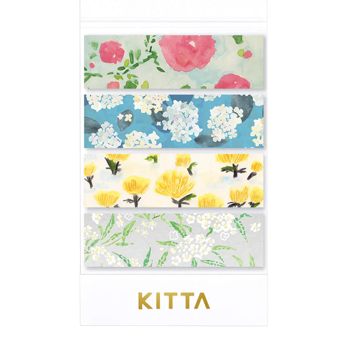 キングジム KITTA キッタ Basic フラワー7 KIT068　4971660059768（10セット）