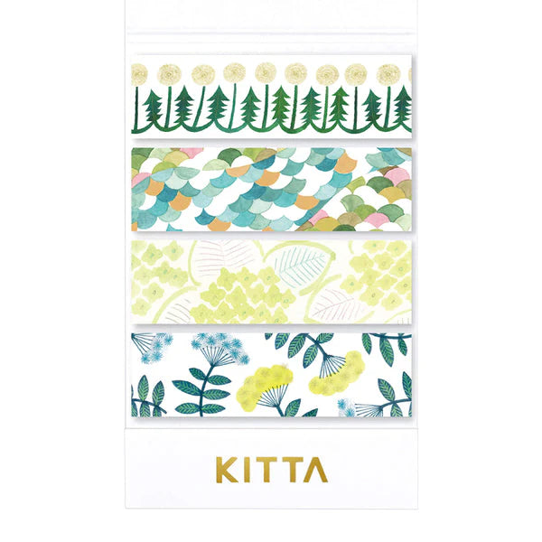 キングジム KITTA キッタ Basic フラワー8 KIT069　4971660059775（10セット）