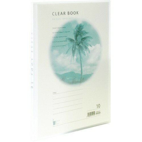 Nakabayashi Nakabayashi Clear Book/Water Color-A4 Van 10P Clear CBE3031C