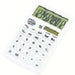 Nakabayashi Nakabayashi Dentaku Handy Typ Monocolor Weiß ECH-2101T-W