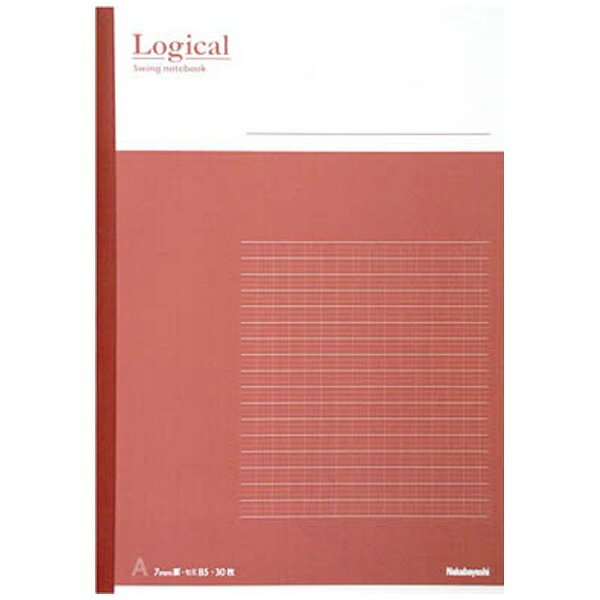 Nakabayashi FSC-MX Logical Note B5A Kei 30 My Pink No-B501A-P/COC