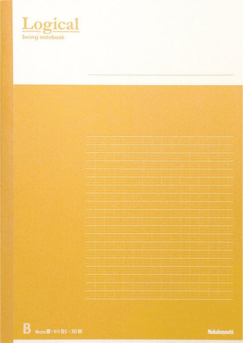 Nakabayashi Nakabayashi FSC-MX Nota lógica B5A Kei 30 My Orange ﾉ-B501A-OR/COC