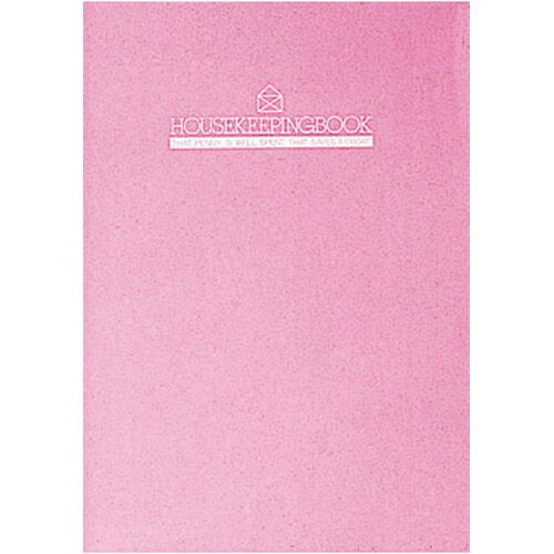 Nakabayashi Kakeibo A5/Haushaltsbuch/Rosa/A HB-55-1/A