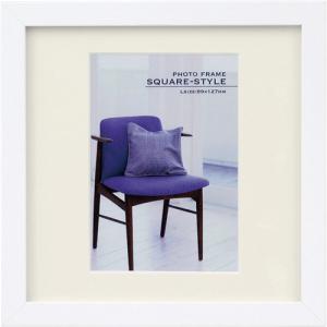 Nakabayashi Osmanthus Square Frame/L/White Fu-TQW-101-W