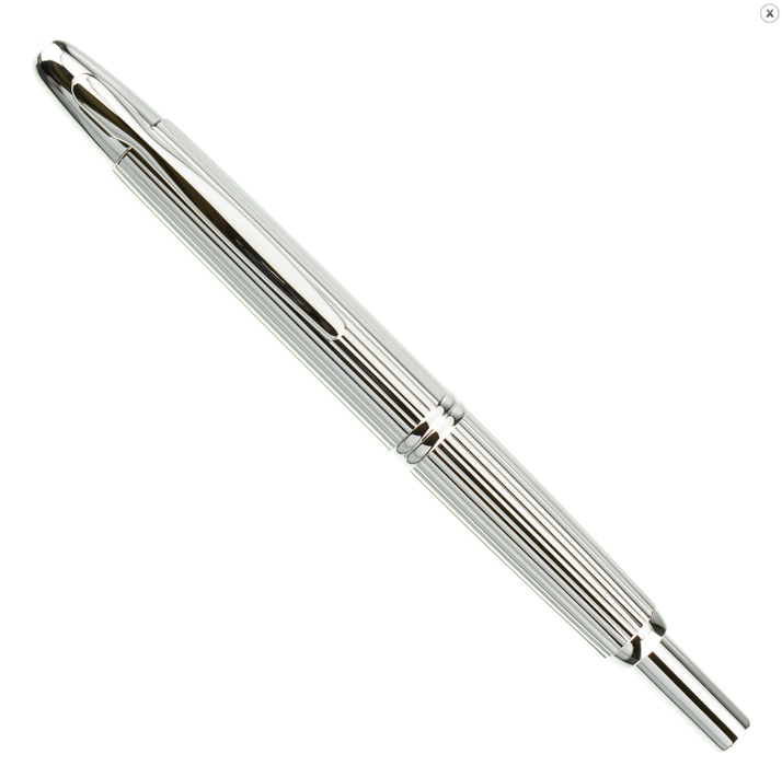 قلم حبر مخطط من بايلوت FC-3MS-S-F Nib F