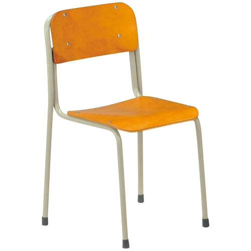 PLUS（プラス）オフィス家具 学生イス 旧JIS 4号 CRZ-0204-IPG(S)　