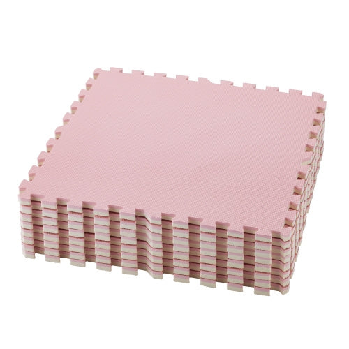 PLUS（プラス）オフィス家具 ジョイントマット JTMR-68 PK/BE 8枚入　4967576192095