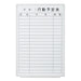 PLUS（プラス）オフィス家具 壁掛ホワイトボード 行動予定 VSK2-0609SSK　