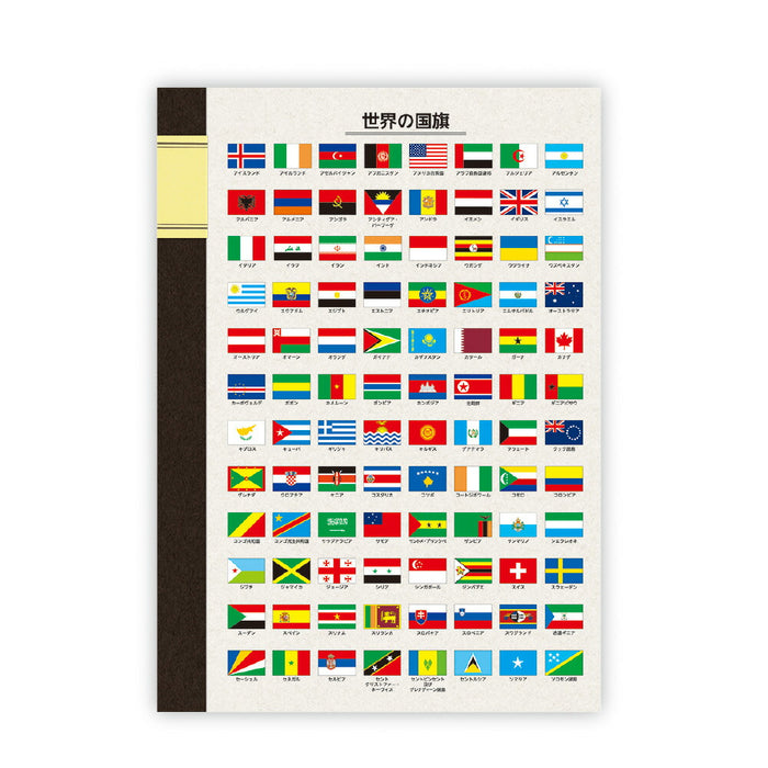 Tokyo Cart B5 Opmerking Nationale vlag Tokyo Cart afbeelding 4562339393124