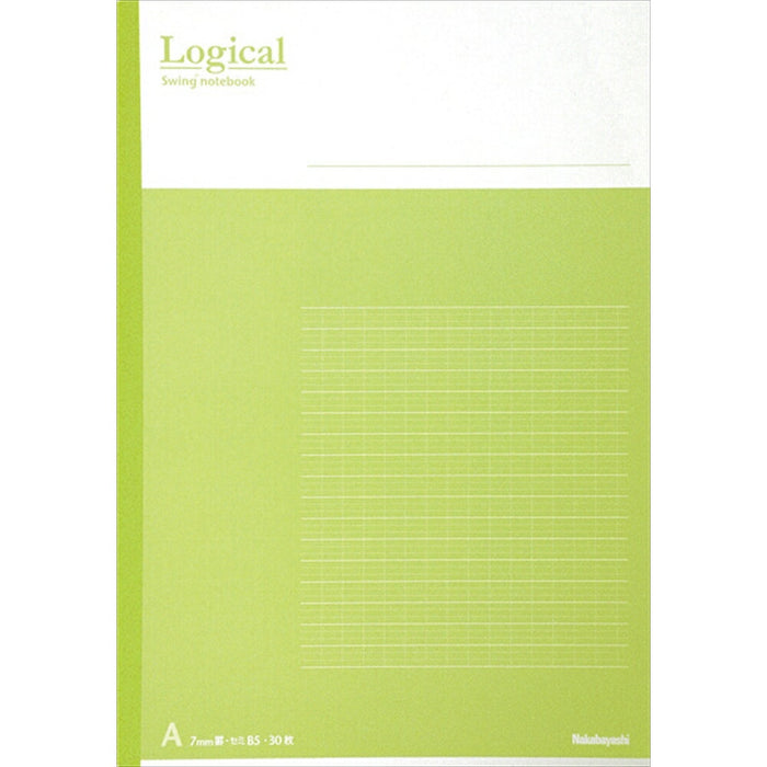 Swing Logical Notebook B5 riga A 30 fogli Verde Nakabayashi 4902205625292 (10 set)