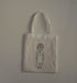 Kurashiki Design Sennokoto Leinen-Stickerei-Minitasche (Katzenschwester)