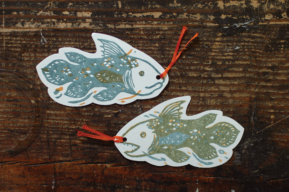 Kurashiki Design Mihani Bookmark Bookmark (Coelacanth) 13108-05