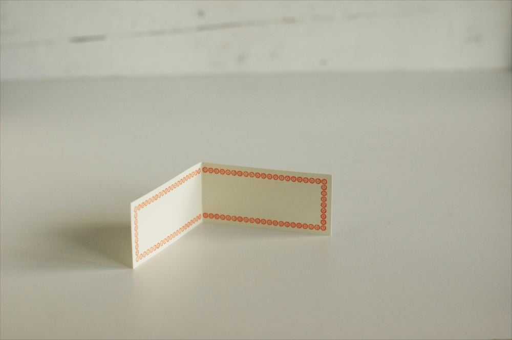 Kurashiki Design bi-fold memokort (48 x 200 mm) 20 stk