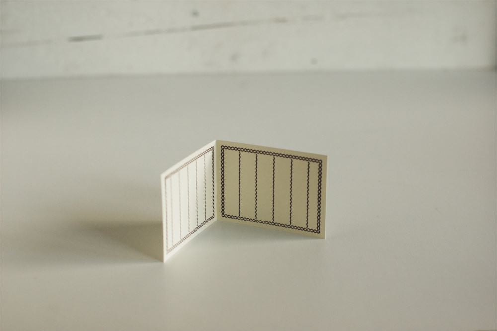 Kad memo dwilipat Rekaan Kurashiki (65 x 180mm) 20pcs