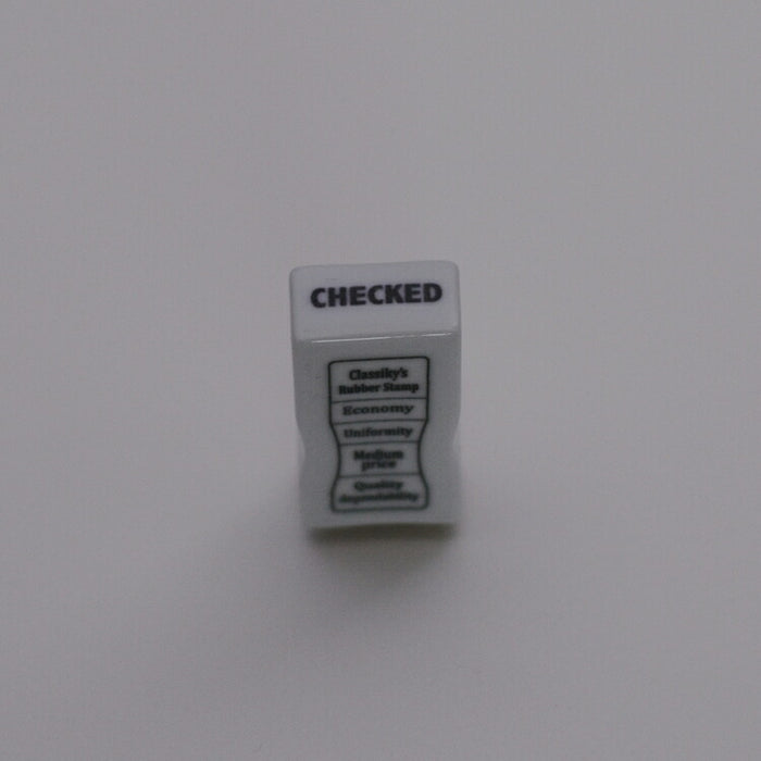 Kurashiki Design Office Porcelain Stamp (CHECKED) 20451-04