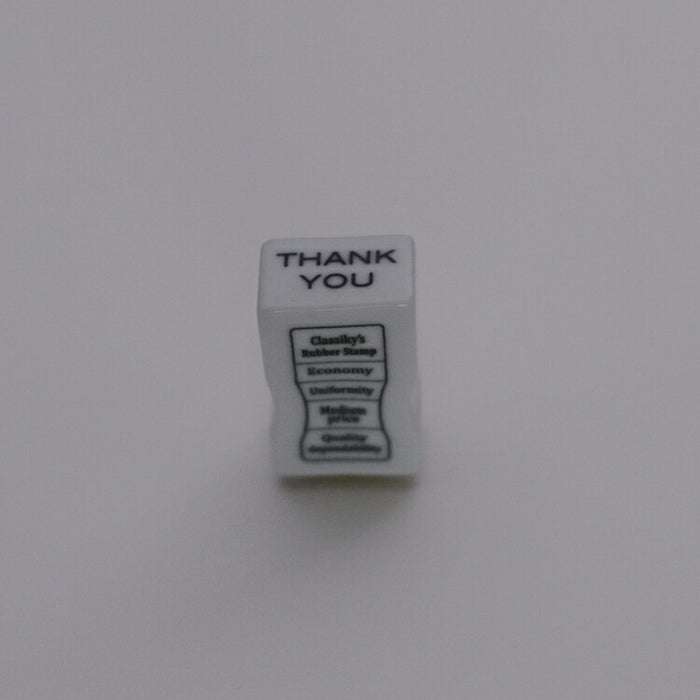 Kurashiki Design Office porseleinen stempel (DANK U)
