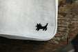 Lenço de gaze de linho Kurashiki Design mitsou (gato preto) 45630-01