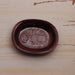 Prato de feijão oval Kurashiki Design Toraneko Bonbon (marrom leão)
