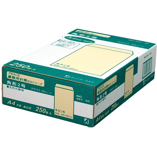 高春堂 クラフト 85G 角2 681-85 高春堂 4972923681856