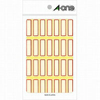 A-One Self Label Bingkai Merah 28 Muka Surat 18 Helaian 03002