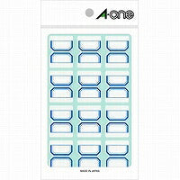 A-One Self Index Sederhana Biru 12 muka surat 15 helaian 04006