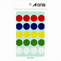 A-One Color Label Sortiment Rund 20 mm 11 ark 07054