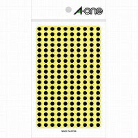 A-One Color Label Sort Rund 5 mm 9 ark 07069