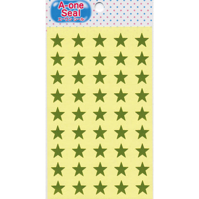 A-One A-One Seal Gold Star Shape Small 1 ark 08404