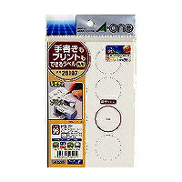 A-One Etichetta che può essere scritta a mano o stampata 8 rotonde 30 mm 12 fogli 26107