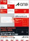 A-One PC & Word Processor Label Pencetak Pelekat Penggunaan Dwi 12 Halaman 20 Helaian 28179