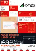 A-One PC & Word Processor Label Pencetak Pelekat Penggunaan Dwi 18 Halaman 20 Helaian 28185