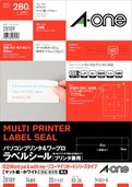 A-One PC & tekstbehandler Label Sticker Printer Dual Use 14 sider 20 ark 28189