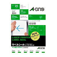 A-One Label Stickers Uncut 20 Sheets 28381