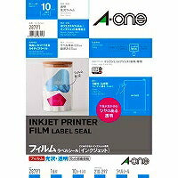 A-One Étiquette Autocollante Film Brillant Transparent Non Coupé 10 Pièces 28791