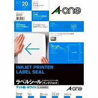 A-One Label Stickers Uncut 20 Sheets 28907