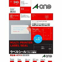 Pencetak Pelekat A-One Label Penggunaan Dua Kertas Kitar Semula 12 Halaman 20 Helaian 31333