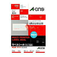 Pencetak Pelekat A-One Label Penggunaan Dua Kertas Kitar Semula 12 Halaman 100 Helaian 31334