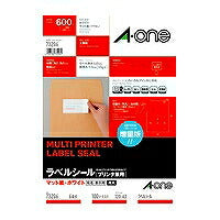 A-One Label Sticker Printer-compatible 6 sides 100 sheets 73206