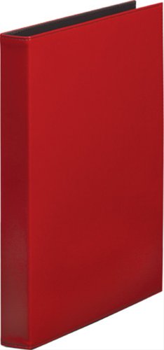 King Jim Festival-Ringmappe aus Leder, A4S, 1961LF, Rot