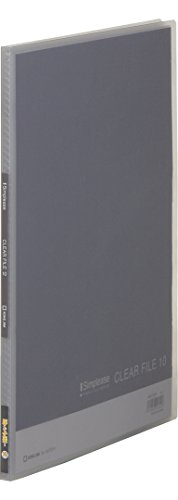 King Jim Clear File Simply's (Transparent) 10P A4 186TSPH Grau