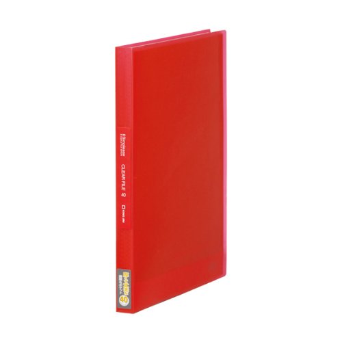 King Jim Clear File Simply's Transparent A4S 40P 186TSPW Rot