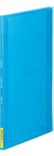 King Jim Clear File Side In Simply's 20P Blue A4 187TSP Ao
