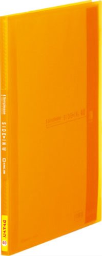 King Jim Clear File Simply's Side-in A4S 40P 187TSPW Orange