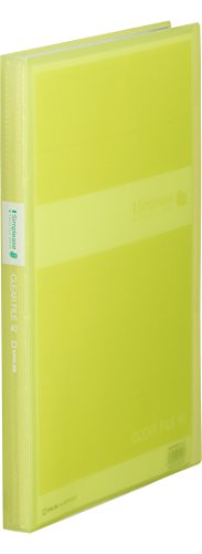 King Jim Clear File Simply's (Transparent) GX 40P A4 186TSPWGX Gelbgrün