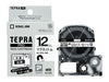 Cartuccia nastro King Jim Tepra PRO Nastro magnetico 12 mm Bianco SJ12S