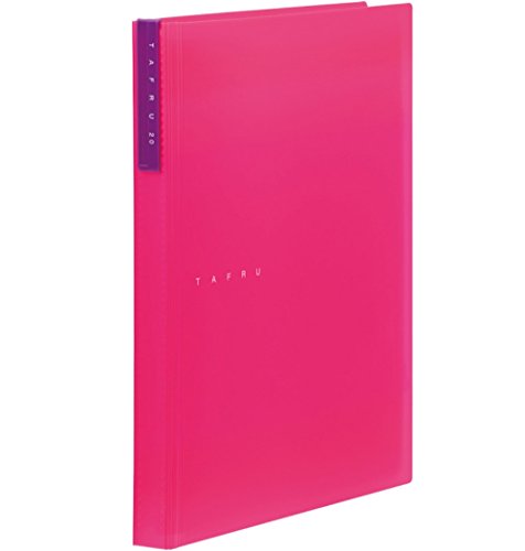 King Jim Clear File Tuffle (Transparent) Pink A4 20 Hüllen 8152T Hin